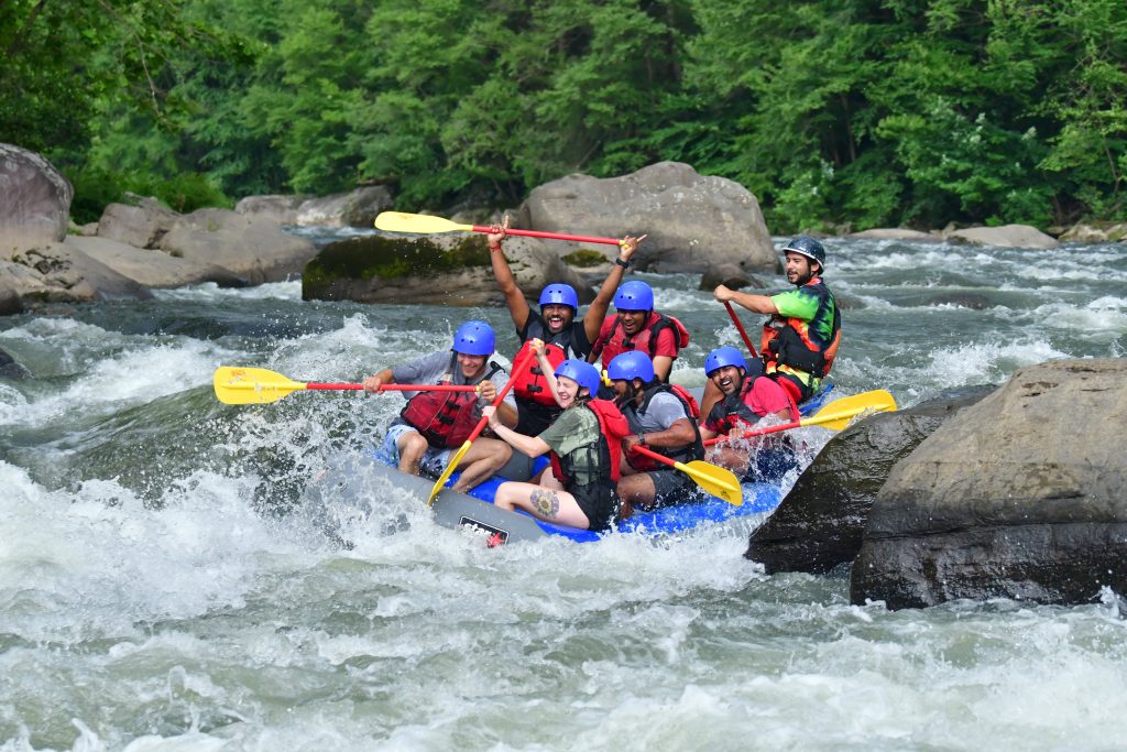 white water adventurers rafting