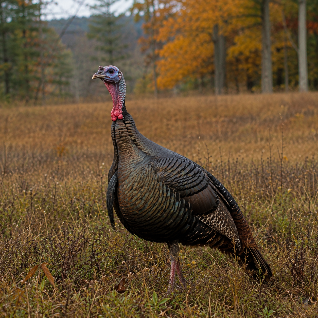 Wild turkey in the Ohiopyle, Pennsylvania area