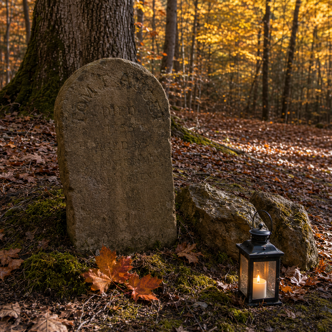 Tom Faucett's Grave in Ohiopyle State Park